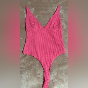 Pink bodysuit